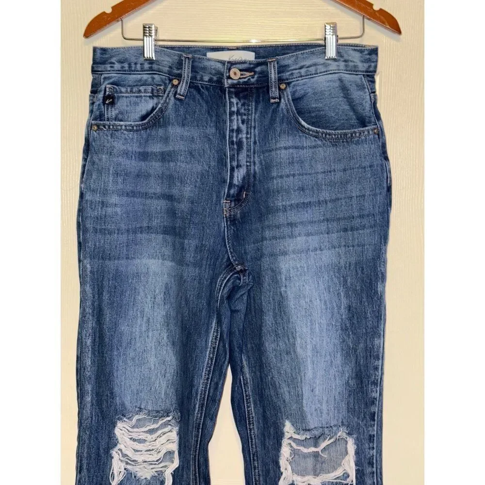 Kancan Dixon Ultra High Rise 90's Boyfriend Jeans Size 11/30 - Picture 5 of 14